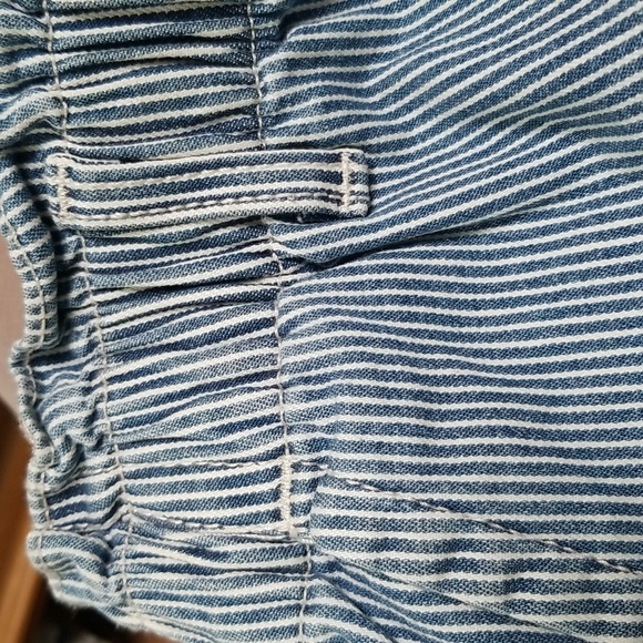 Railroad Engineer Style Striped Denim Jean - Picture 6 of 6